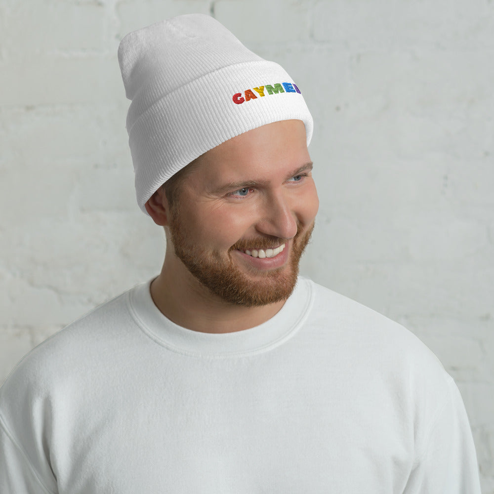 Gaymer Embroidered Beanie