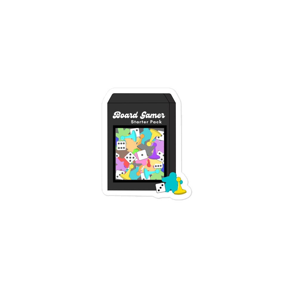 "Game Night Starter Pack" Sticker