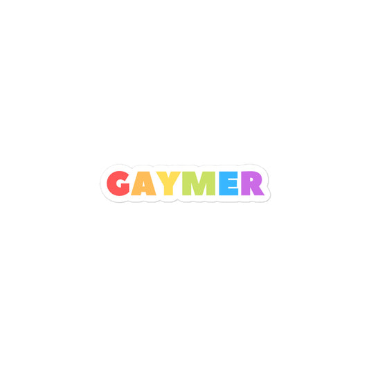 Gaymer Sticker
