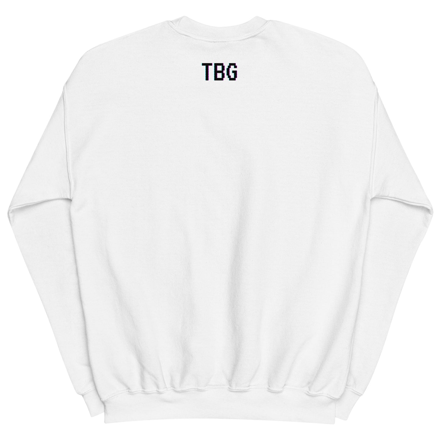 "You're Welcome At My Table" White Sweater