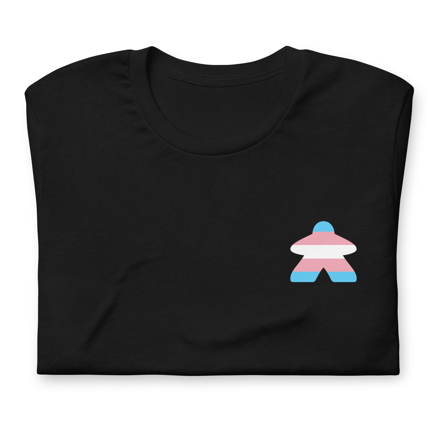 "Trans Rights Are Human Rights" Meeple Shirt