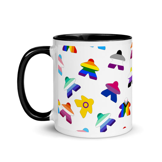 Pride Meeple Mug