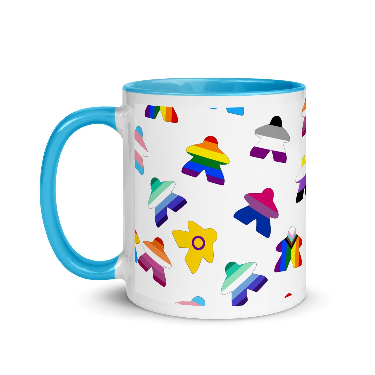 Pride Meeple Mug