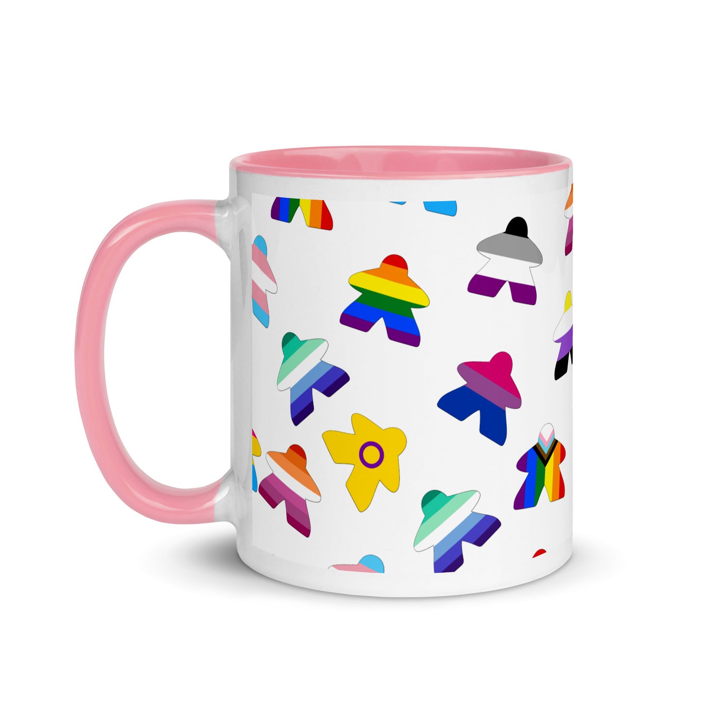 Pride Meeple Mug