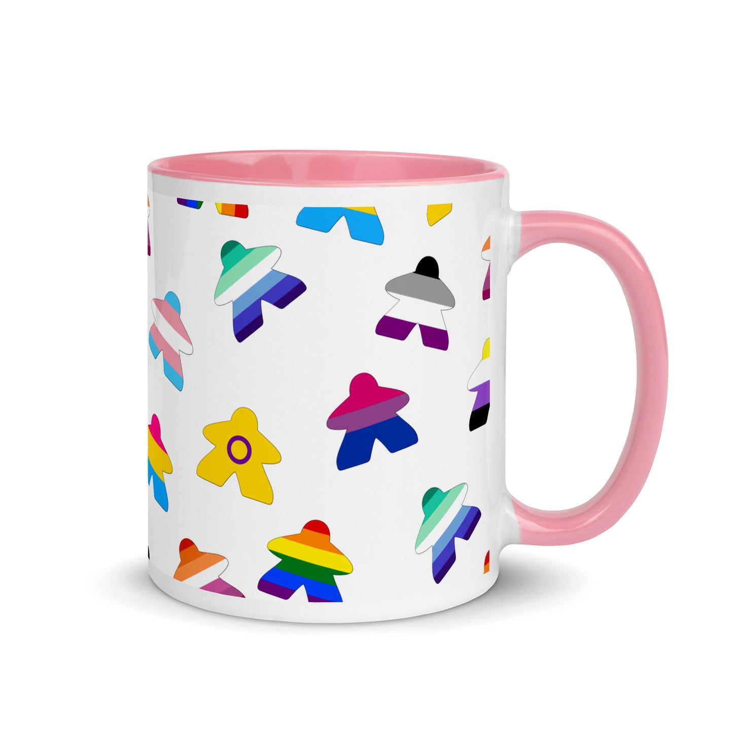 Pride Meeple Mug