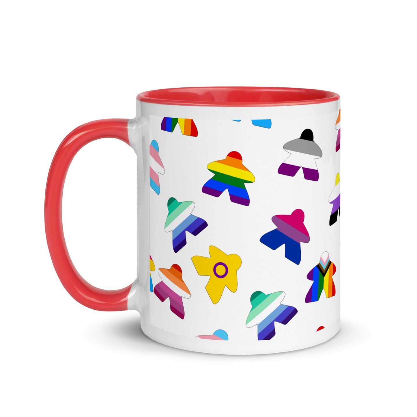 Pride Meeple Mug
