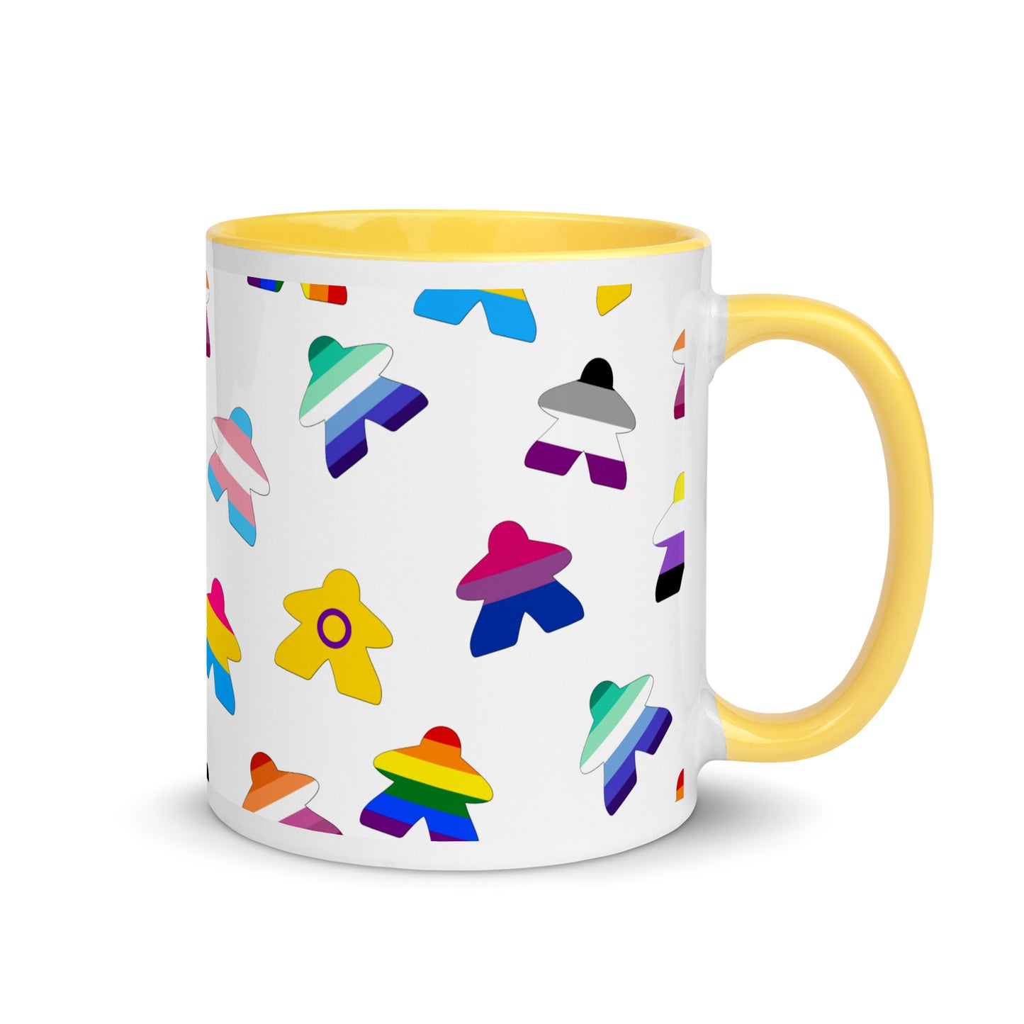 Pride Meeple Mug